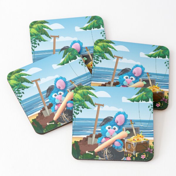Item preview, Pirate Patch Finding Treasure designed and sold by harvoshop.