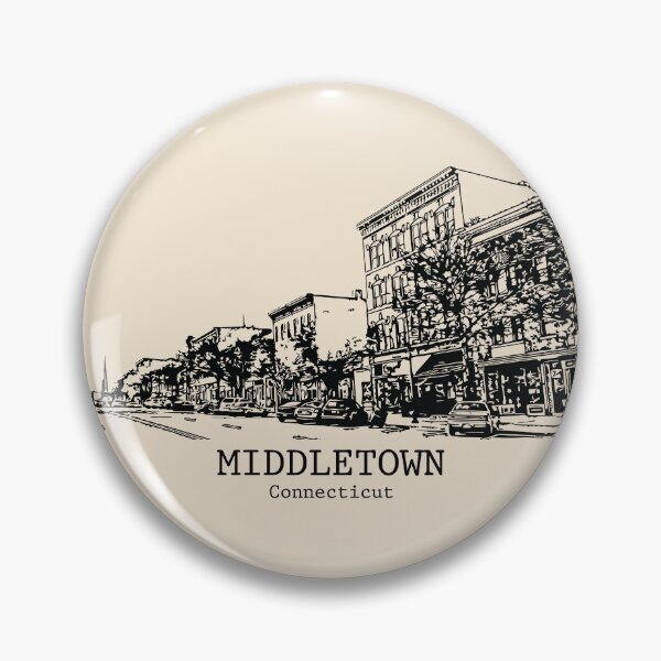 Item preview, Middletown – Connecticut designed and sold by Lakeric Cityscapes.