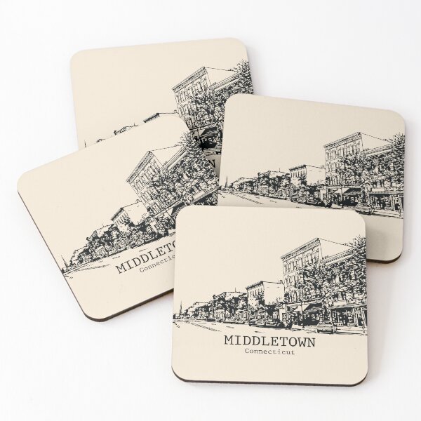 Item preview, Middletown – Connecticut designed and sold by Lakeric Cityscapes.