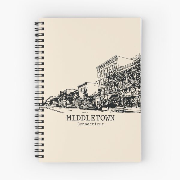 Item preview, Middletown – Connecticut designed and sold by Lakeric Cityscapes.