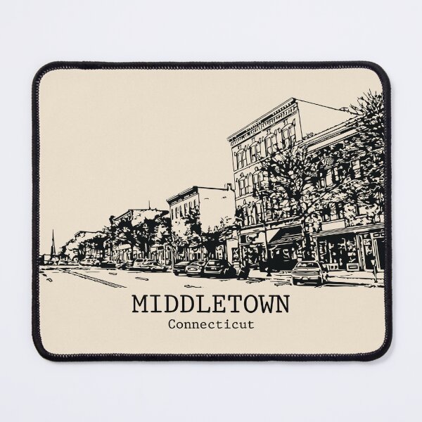 Item preview, Middletown – Connecticut designed and sold by Lakeric Cityscapes.