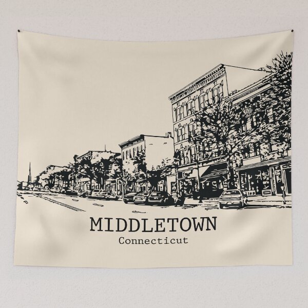Item preview, Middletown – Connecticut designed and sold by Lakeric Cityscapes.