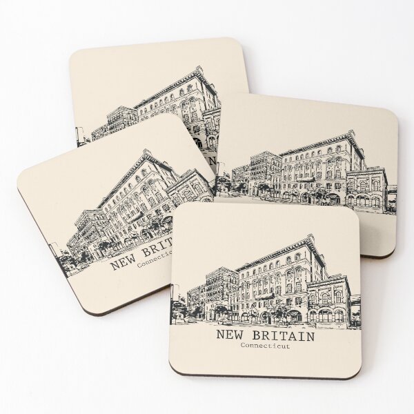 Item preview, New Britain – Connecticut designed and sold by Lakeric Cityscapes.