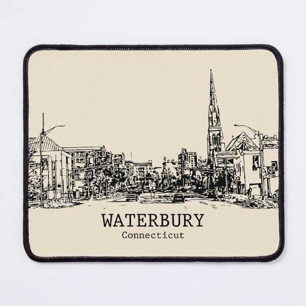 Item preview, Waterbury – Connecticut designed and sold by Lakeric Cityscapes.