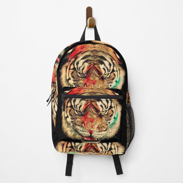 Item preview, Tiger — Crimson Gaze Portrait designed and sold by Massimo Righi.