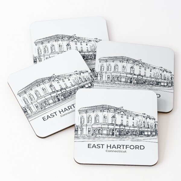 Artikelvorschau, East Hartford – Connecticut entworfen und verkauft von Lakeric Cityscapes.