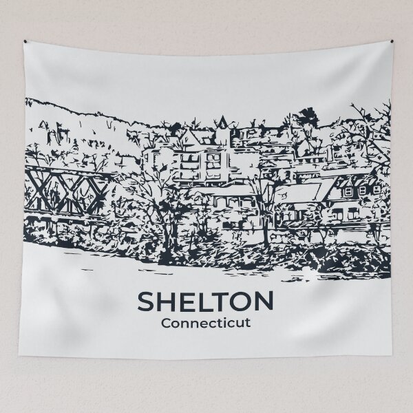 Item preview, Shelton - Connecticut designed and sold by Lakeric Cityscapes.