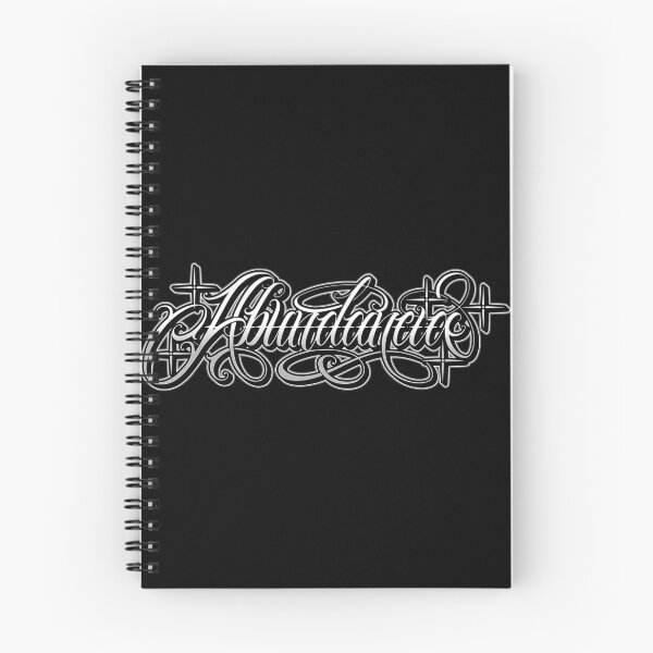 Item preview, Chicano lettering Tattoo design Abundance  designed and sold by Prolificreate.