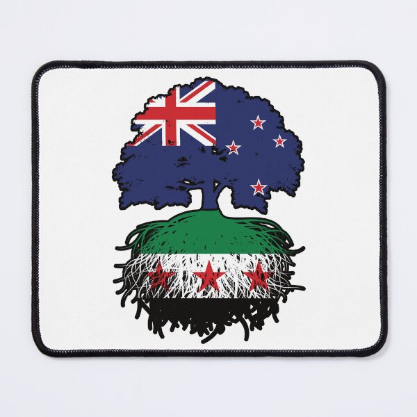 Item preview, Syrian New Zealand Roots and Crown Tree designed and sold by FlagX.
