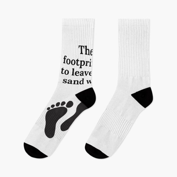 Item preview, FOOTPRINTS IN THE SAND YOURS AND MINE designed and sold by iAmmAja43.