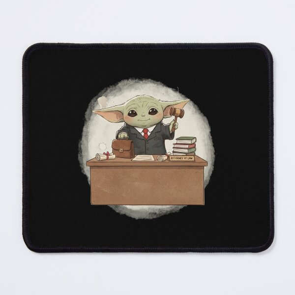 Item preview, BABY YODA LAWYER designed and sold by LIS AND MELIVERSO.