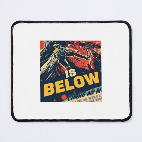 Item preview, Fear Is Below – Vintage Rock Climbing Motivation 4 designed and sold by kuikai123.