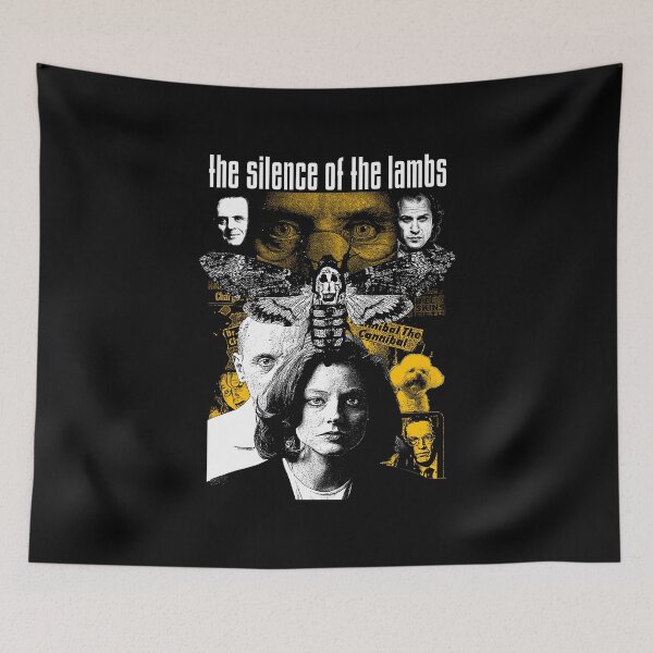 Item preview, The Silence of the Lambs – Dark Psychological Crime Thriller Movie Art designed and sold by itsevltoys.