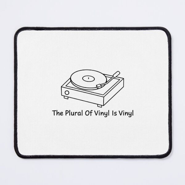 Item preview, The Plural Of Vinyl Is Vinyl – Funny Record Player designed and sold by gunaone-design.