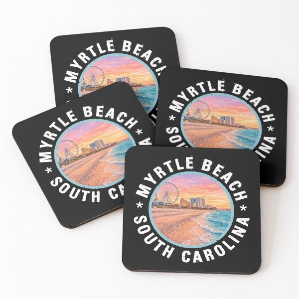 Item preview, Myrtle Beach - South Carolina (with White Lettering) designed and sold by VelvetRoom.