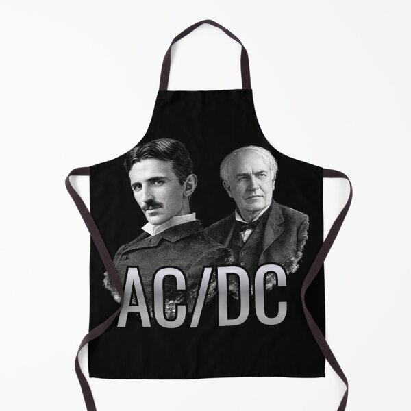 Item preview, Tesla & Edison – AC / DC Science Humor Design designed and sold by GEEK_out.