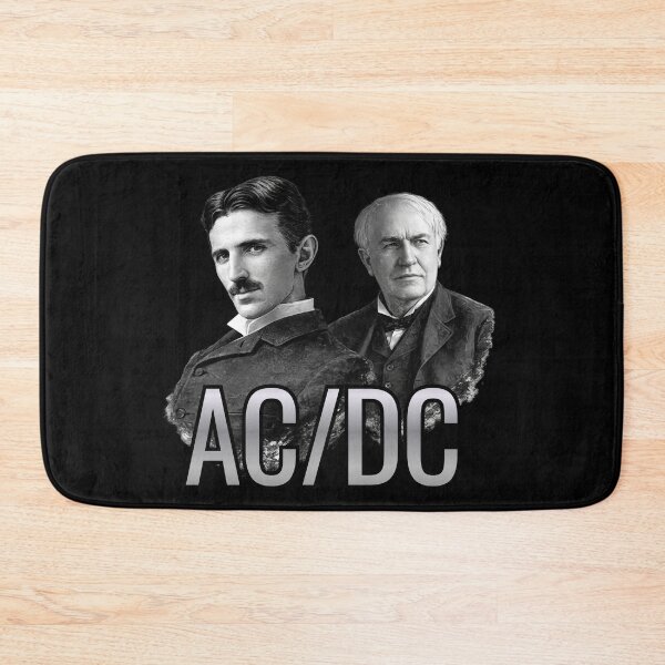 Item preview, Tesla & Edison – AC / DC Science Humor Design designed and sold by GEEK_out.