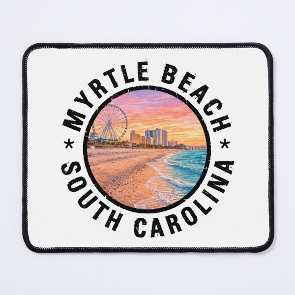 Item preview, Myrtle Beach - South Carolina (with Black Lettering) designed and sold by VelvetRoom.