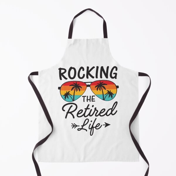Item preview, Rocking the Retired Life – Retro Sunset Vintage Retirement designed and sold by gunaone-design.