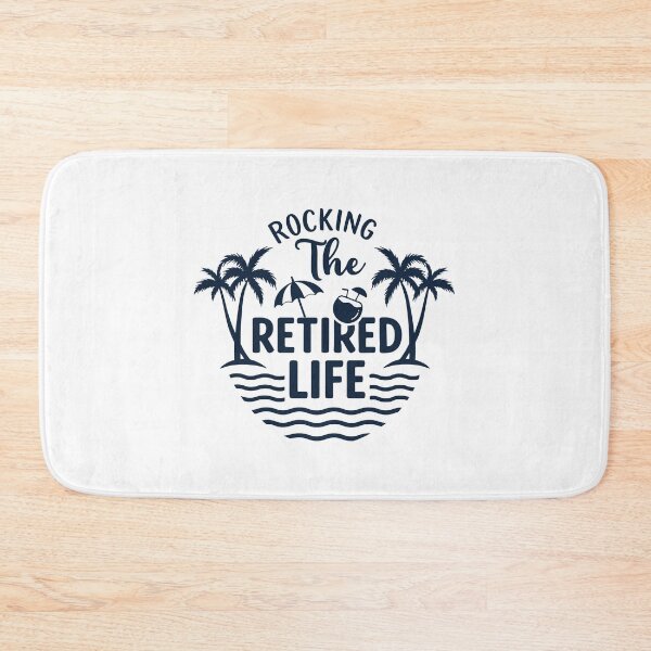 Item preview, Rocking the Retired Life – Officially Retired Funny Retirement Gift designed and sold by gunaone-design.