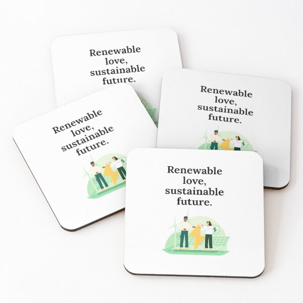 Item preview, RENEWABLE LOVE, SUSTAINABLE FUTURE. designed and sold by iAmmAja43.