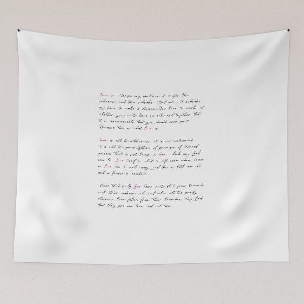 Item preview, Love is a temporary madness  designed and sold by corbrand.