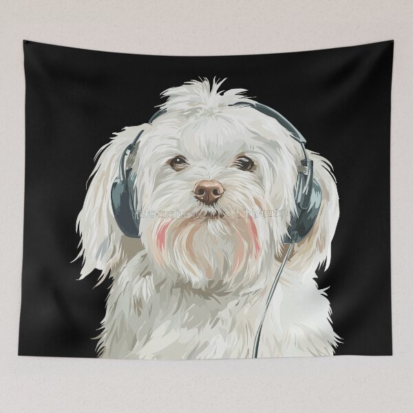 Item preview, Maltese Dog designed and sold by VelvetRoom.