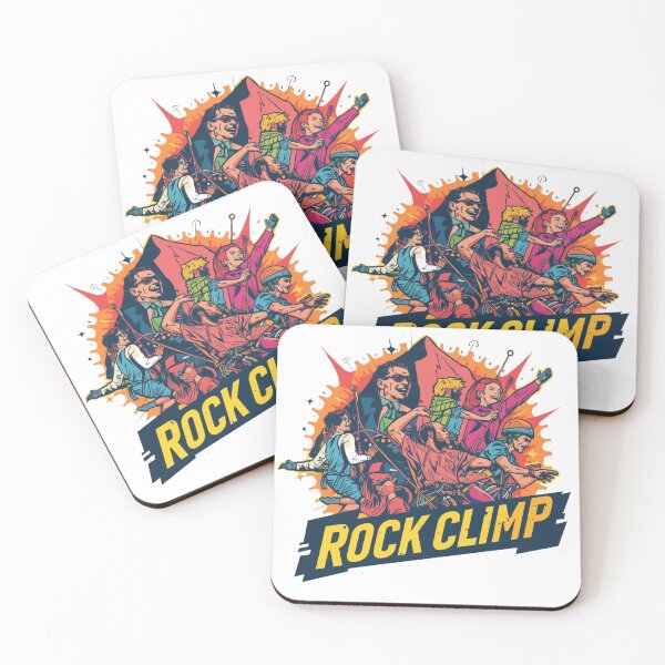 Item preview, The Rock Climb Spirit-Bold Adventure Team Illustration designed and sold by kuikai123.