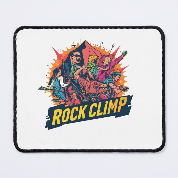 Item preview, The Rock Climb Spirit-Bold Adventure Team Illustration designed and sold by kuikai123.