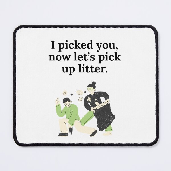 Item preview, LET'S PICK UP LITTER TOGETHER  designed and sold by iAmmAja43.
