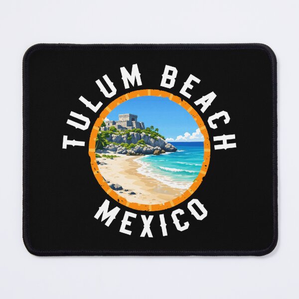 Item preview, Tulum Beach - Mexico (with White Lettering) designed and sold by VelvetRoom.