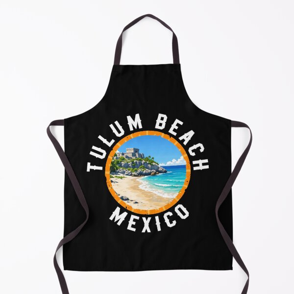 Item preview, Tulum Beach - Mexico (with White Lettering) designed and sold by VelvetRoom.