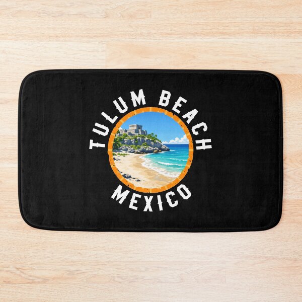 Item preview, Tulum Beach - Mexico (with White Lettering) designed and sold by VelvetRoom.