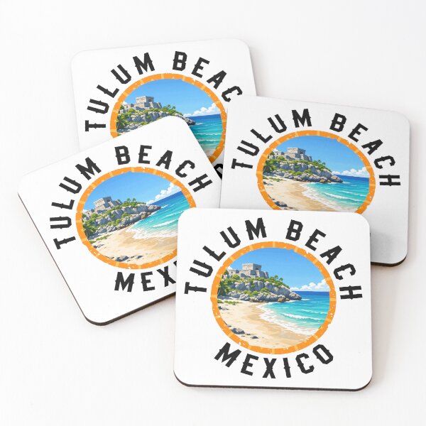 Item preview, Tulum Beach - Mexico (with Black Lettering) designed and sold by VelvetRoom.