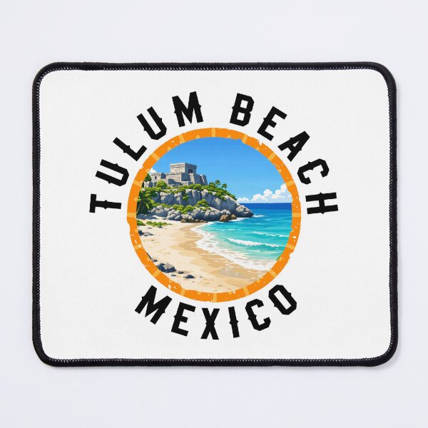Item preview, Tulum Beach - Mexico (with Black Lettering) designed and sold by VelvetRoom.