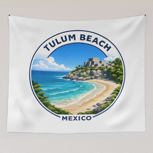 Item preview, Tulum Beach - Mexico designed and sold by VelvetRoom.