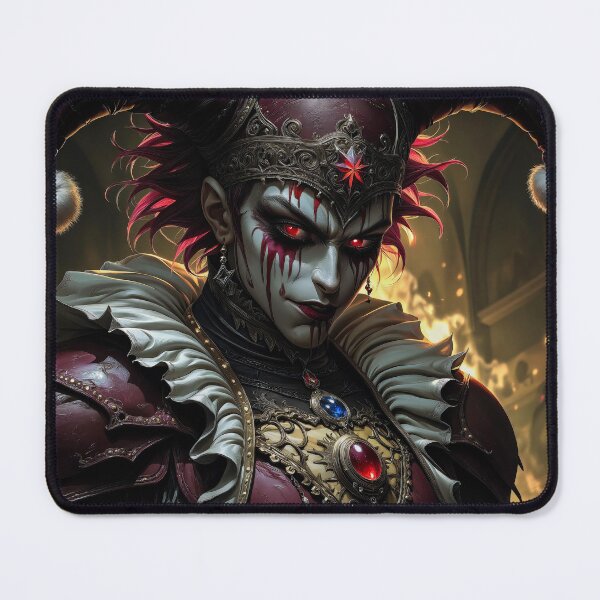 Item preview, Bloodmarked Jester in Ceremonial Armor designed and sold by Insomnia Art Designs.