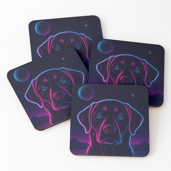Item preview, space dog designed and sold by Mystic & Celestial Art.