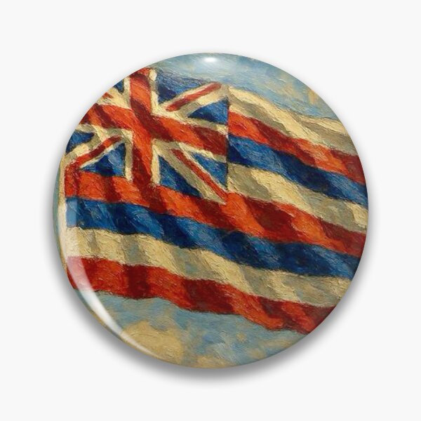 Item preview, Hawaiian State Flag designed and sold by TinCatOutPost.