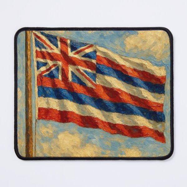 Item preview, Hawaiian State Flag designed and sold by TinCatOutPost.