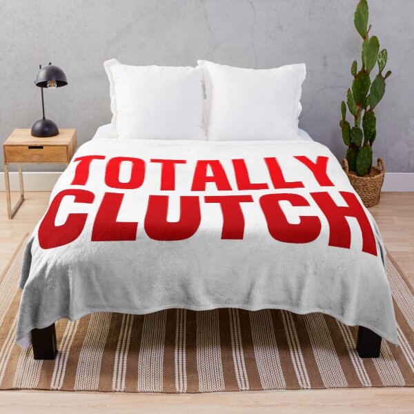Item preview, Totally Clutch Red Typography  designed and sold by Memes N Lore .