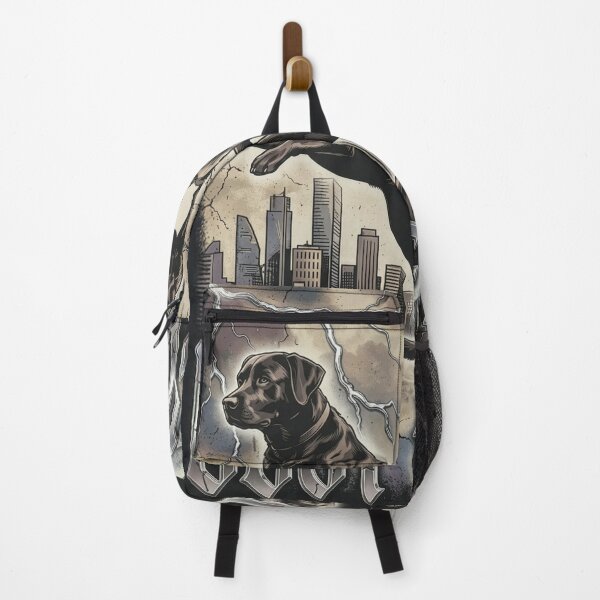 Item preview, Black Labrador Retro 90s Bootleg Graphic Tee designed and sold by AbwStudio.