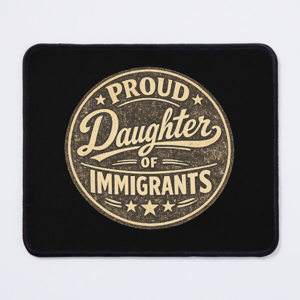 Item preview, Proud Daughter of Immigrants designed and sold by DIRTYDUNNZ.