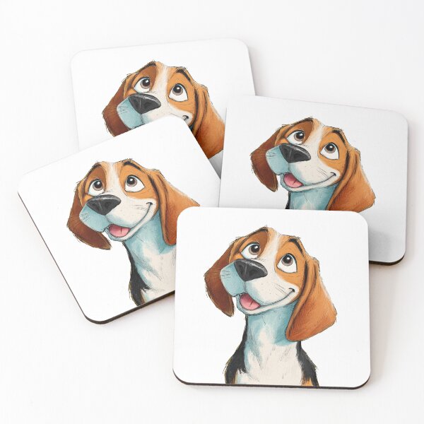 Item preview, Cartoon Beagle designed and sold by Baroni Macaroni.