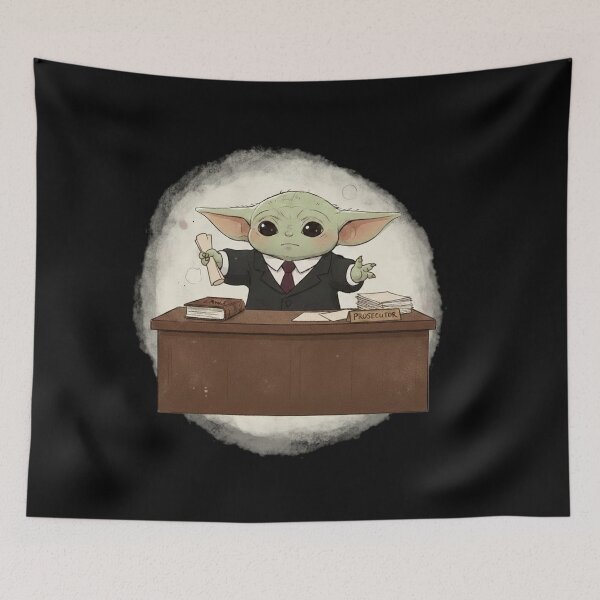 Item preview, BABY YODA PROSECUTOR designed and sold by LIS AND MELIVERSO.
