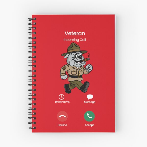 Item preview, Veteran Calling (Bull Dog) designed and sold by Kate Miller Illustrator.