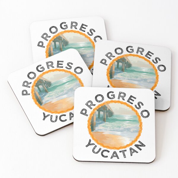 Item preview, Progreso - Yucatan (with Black Lettering) designed and sold by VelvetRoom.