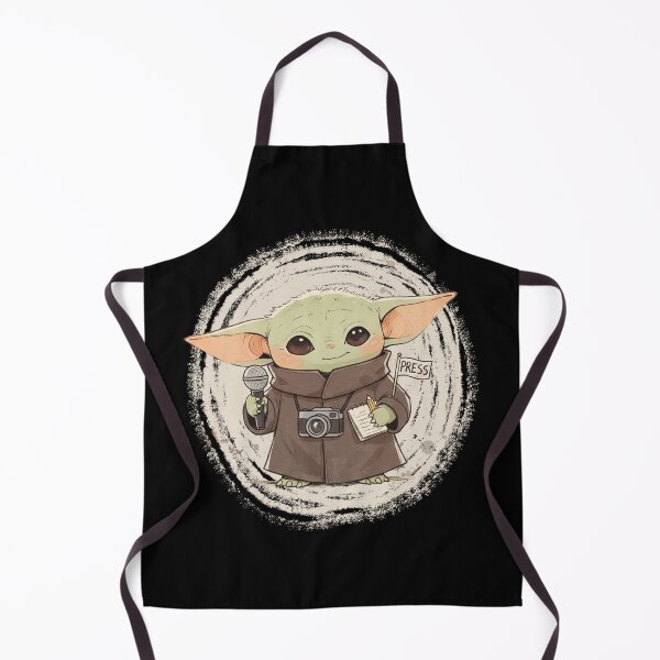 Item preview, BABY YODA JOURNALIST designed and sold by LIS AND MELIVERSO.