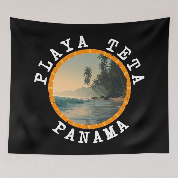 Item preview, Playa Teta - Panama (with White Lettering) designed and sold by VelvetRoom.