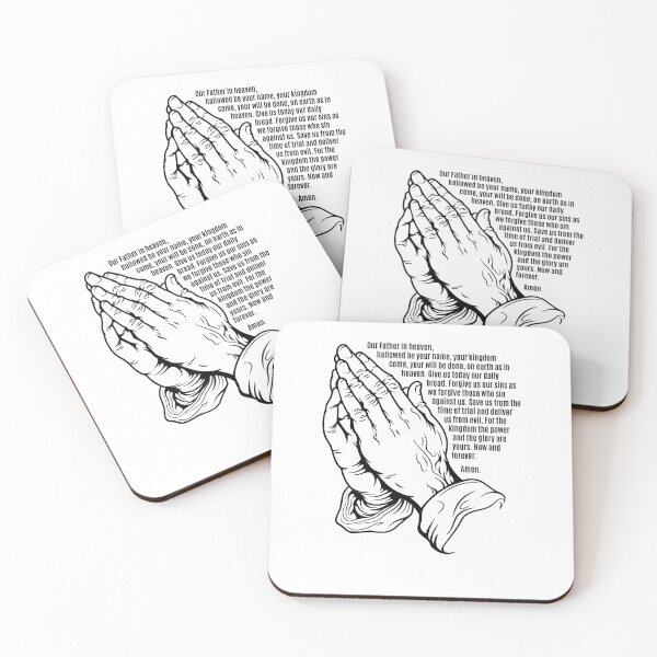 Item preview, Praying - Our Father in Heaven - Prayer designed and sold by Halfstone.